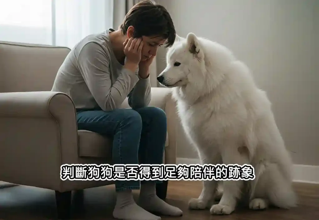 判斷狗狗是否得到足夠陪伴的跡象