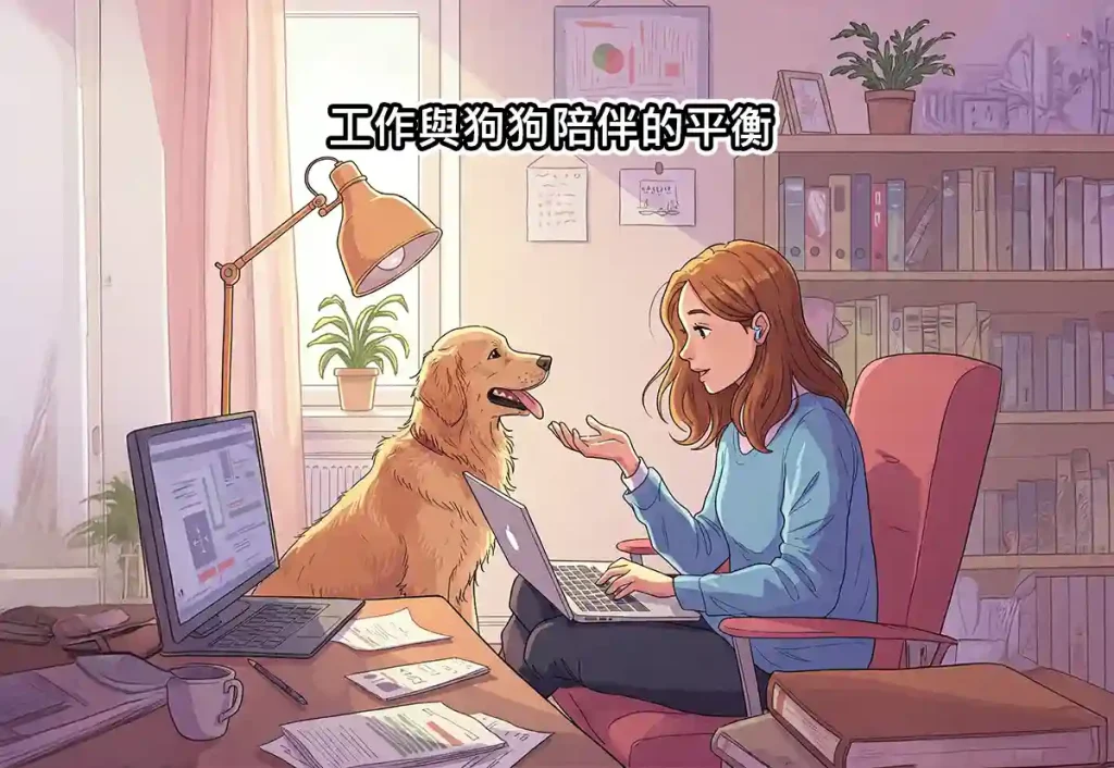 工作與狗狗陪伴的平衡