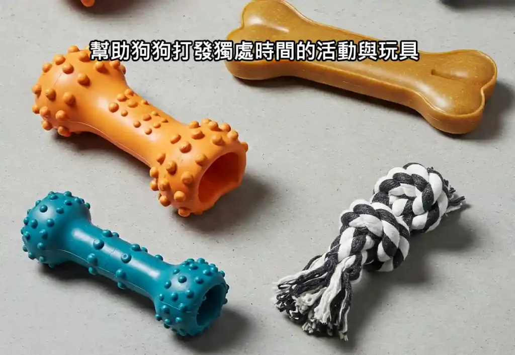 幫助狗狗打發獨處時間的活動與玩具