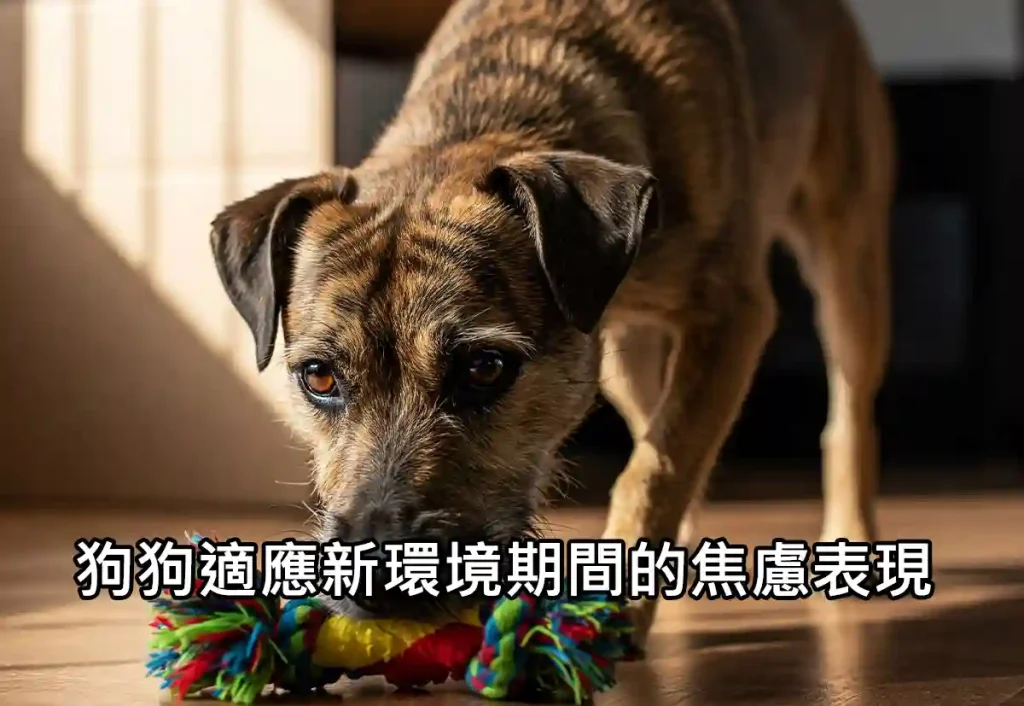 狗狗適應新環境期間的焦慮表現