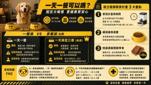 狗狗一天只吃一餐可以嗎?別讓長時間空腹傷了腸胃!餵食頻率全解析