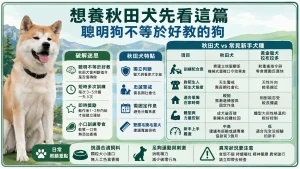 想養秋田犬先看這篇：聰明狗不等於好教的狗
