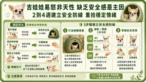 吉娃娃為什麼容易爆氣？看懂牠們的防衛機制，教你用「減敏 3 步驟」養出溫和狗狗